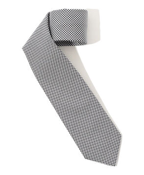 Seaward & Stearn シルク ハウンドトゥースネクタイ