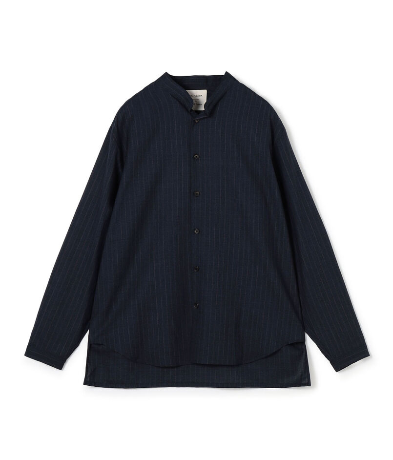 【別注】The CLASIK MINIMAL COLLARLESS SHIRT