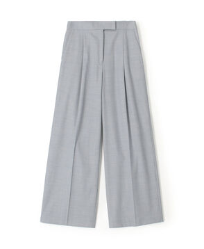 シャイニーシャーク センタープレスワイドパンツ