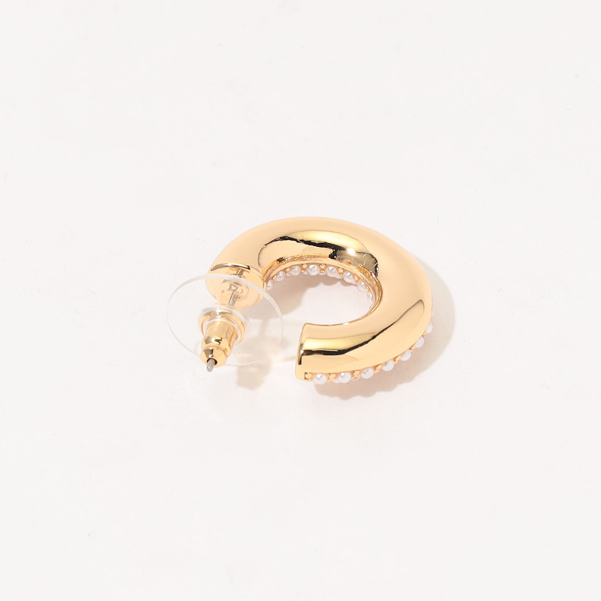 Kenneth Jay Lane Pearl Post Hoops ピアス｜トゥモローランド 公式通販