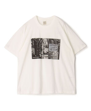 MAISON et VOYAGE コットン プリントTシャツ