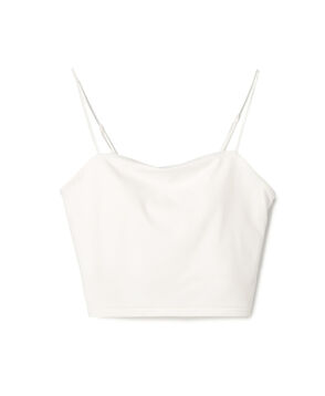 レーヨンナイロン クロップド ブラトップ