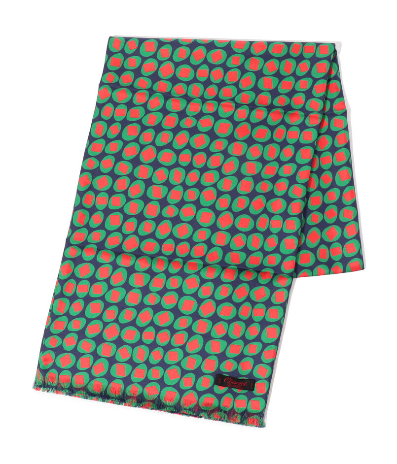 Charvet シルクプリント スカーフ