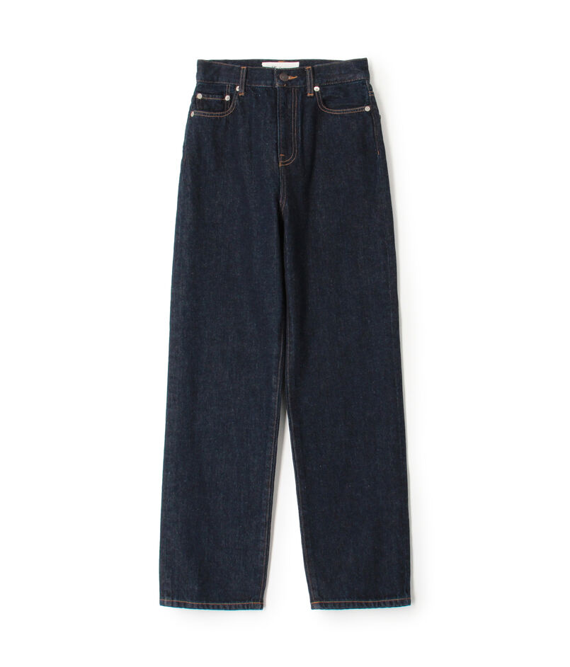 エッセンシャルデニム ストレートパンツ