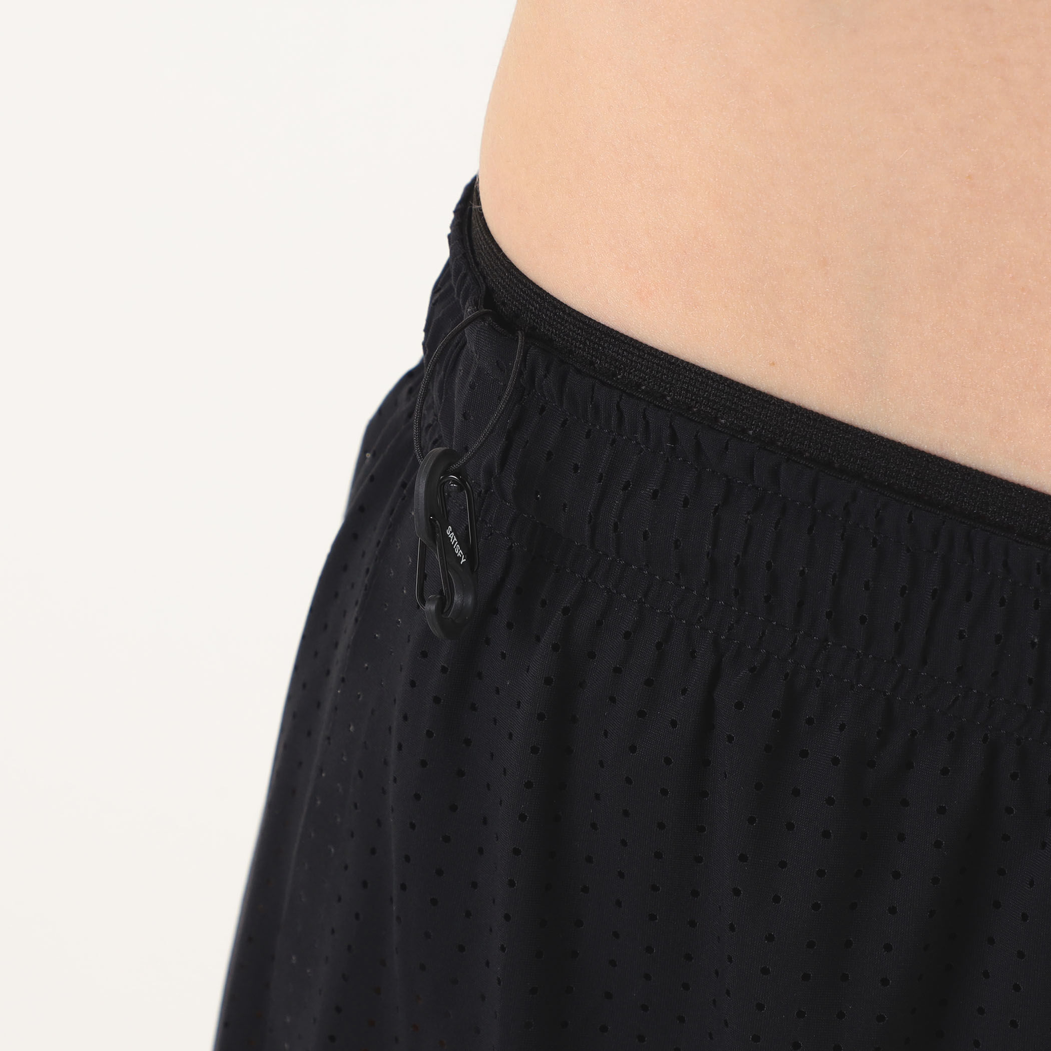 Satisfy スポーツ用 速乾ショートパンツ 黒 Satisfy スポーツ用 速乾ショートパンツ 黒 【公式通販】