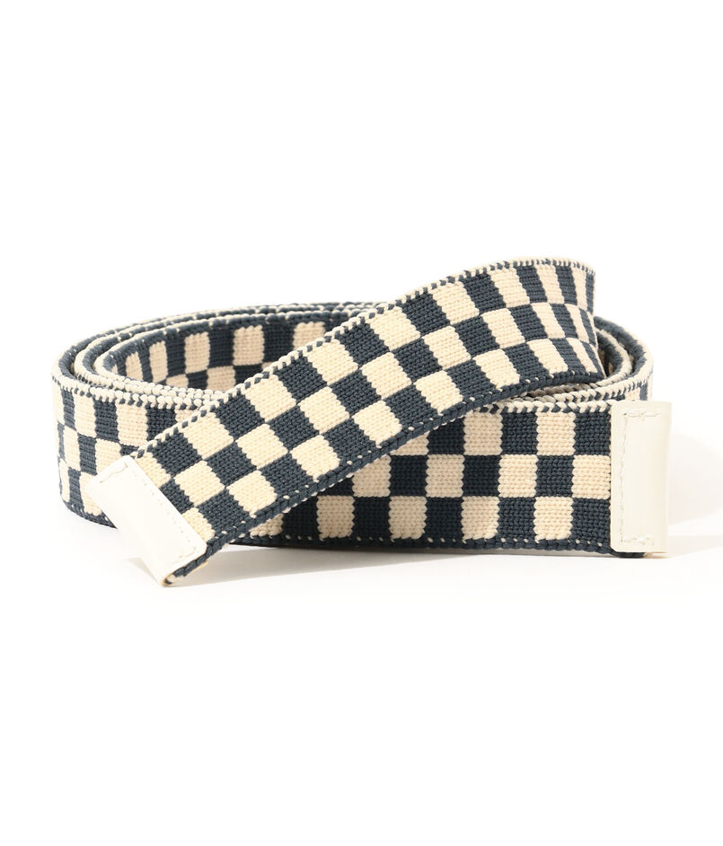 GALERIE VIE MAS CHECKERFLAG ベルト