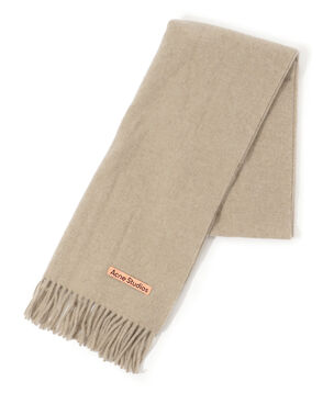 Acne Studios フリンジウール ナロースカーフ