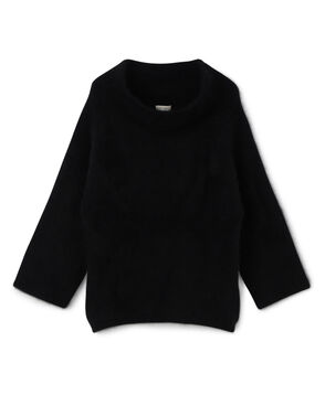 フォックスカシミヤ オフショルダープルオーバー