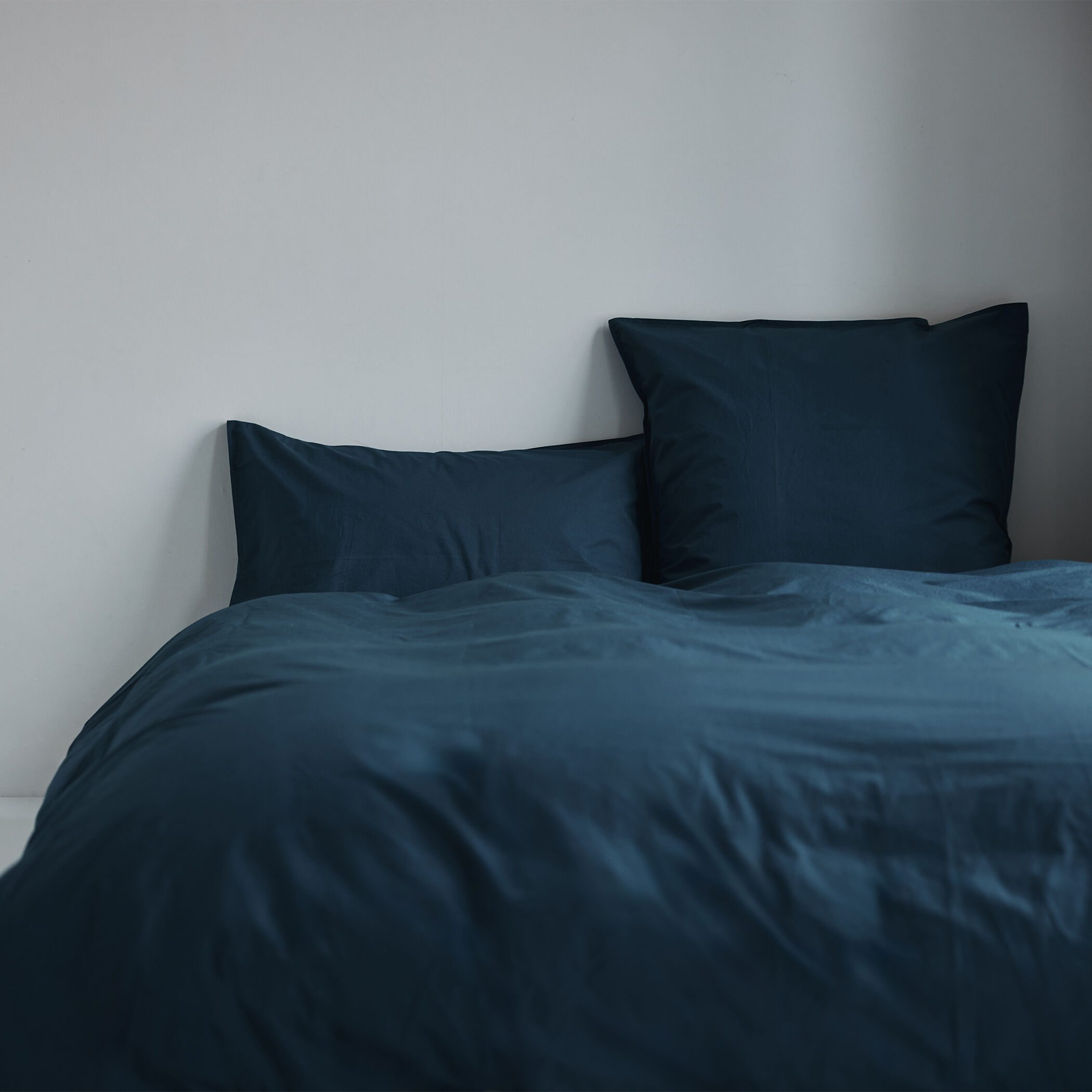 TOMORROWLAND 布団カバー ダブル 新品未使用190×210 プレーンコットン