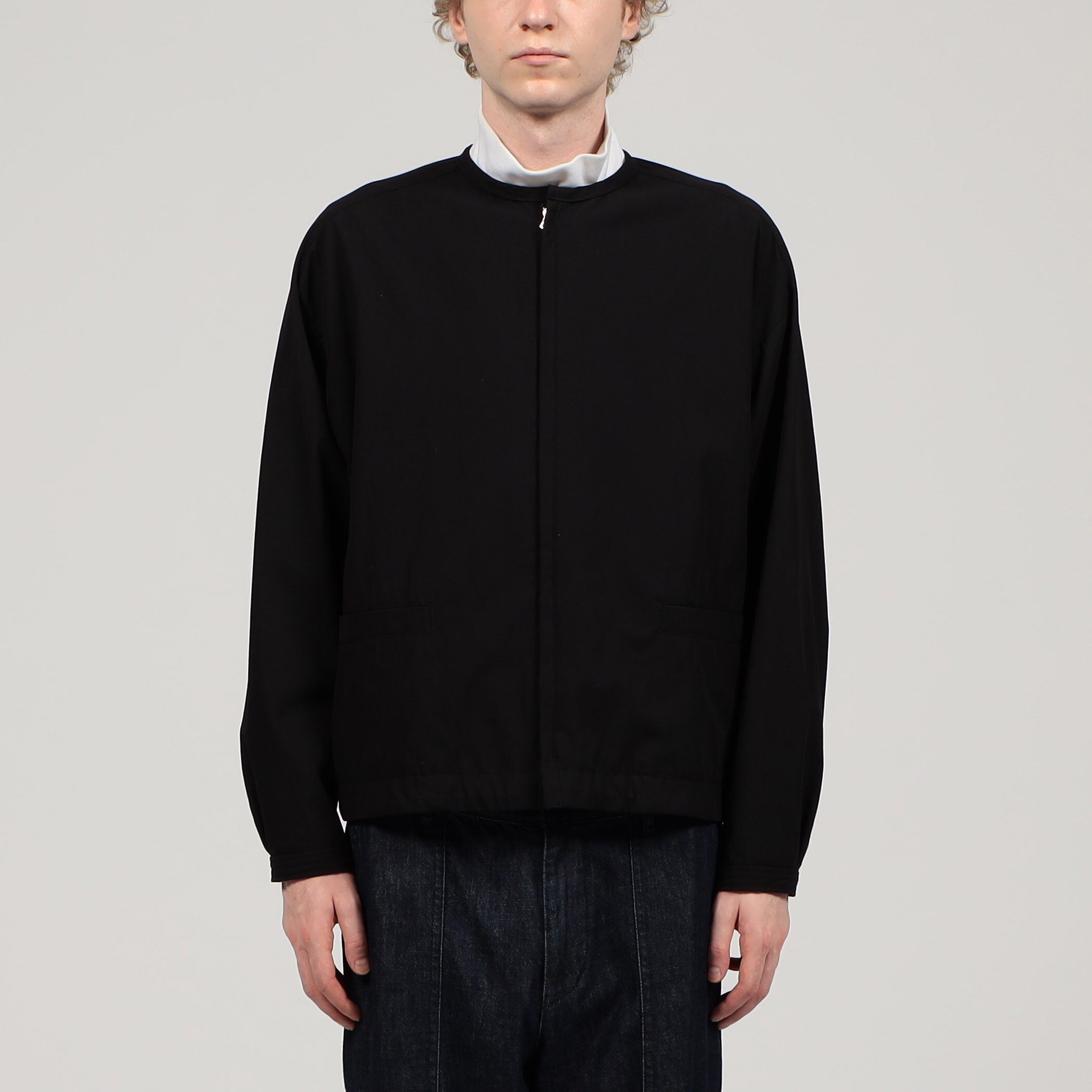 □コットンナイロン ジップアップブルゾン｜トゥモローランド 公式通販