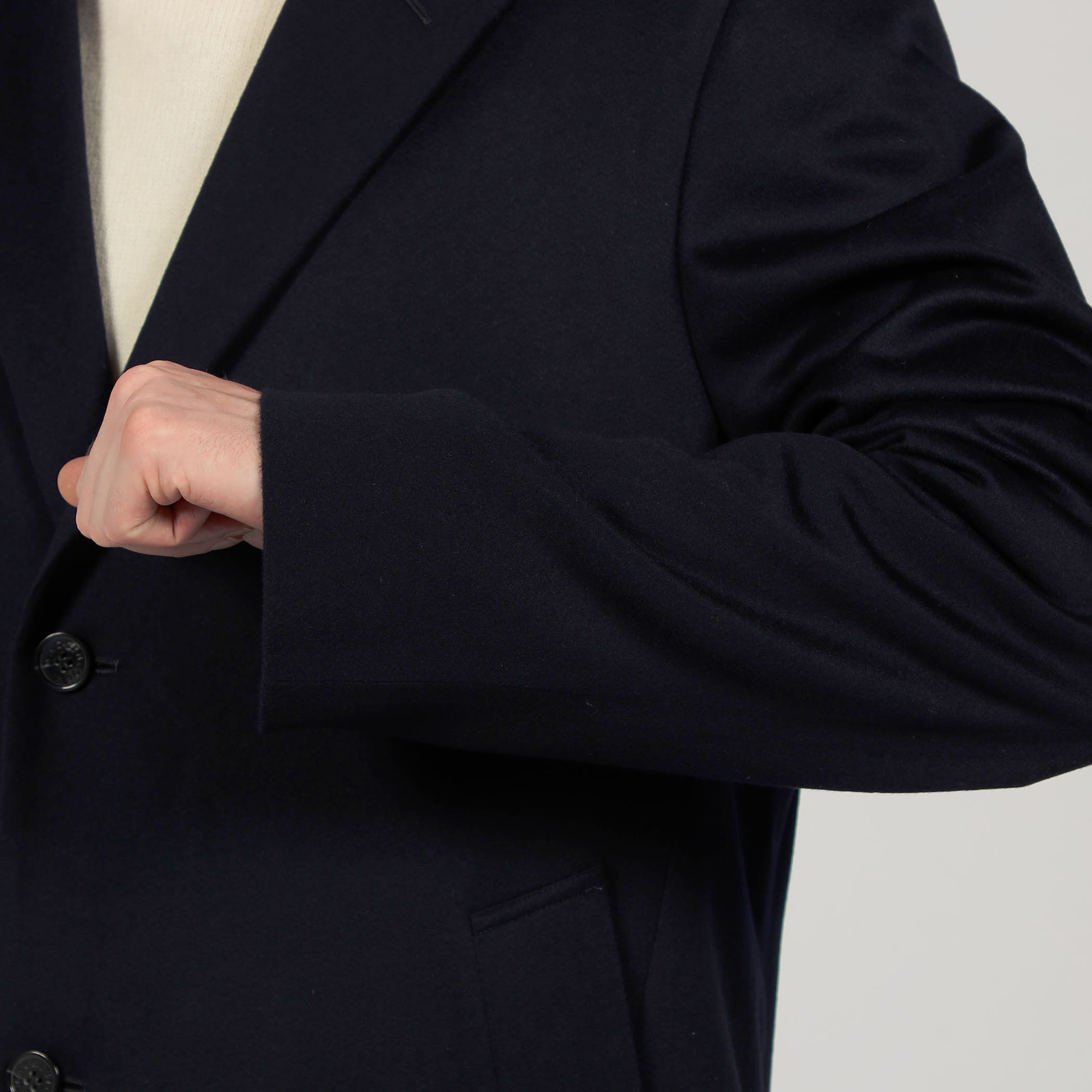 MACKINTOSH NEW STANLEY Loro Piana STORM SYSTEM ウールチェスター