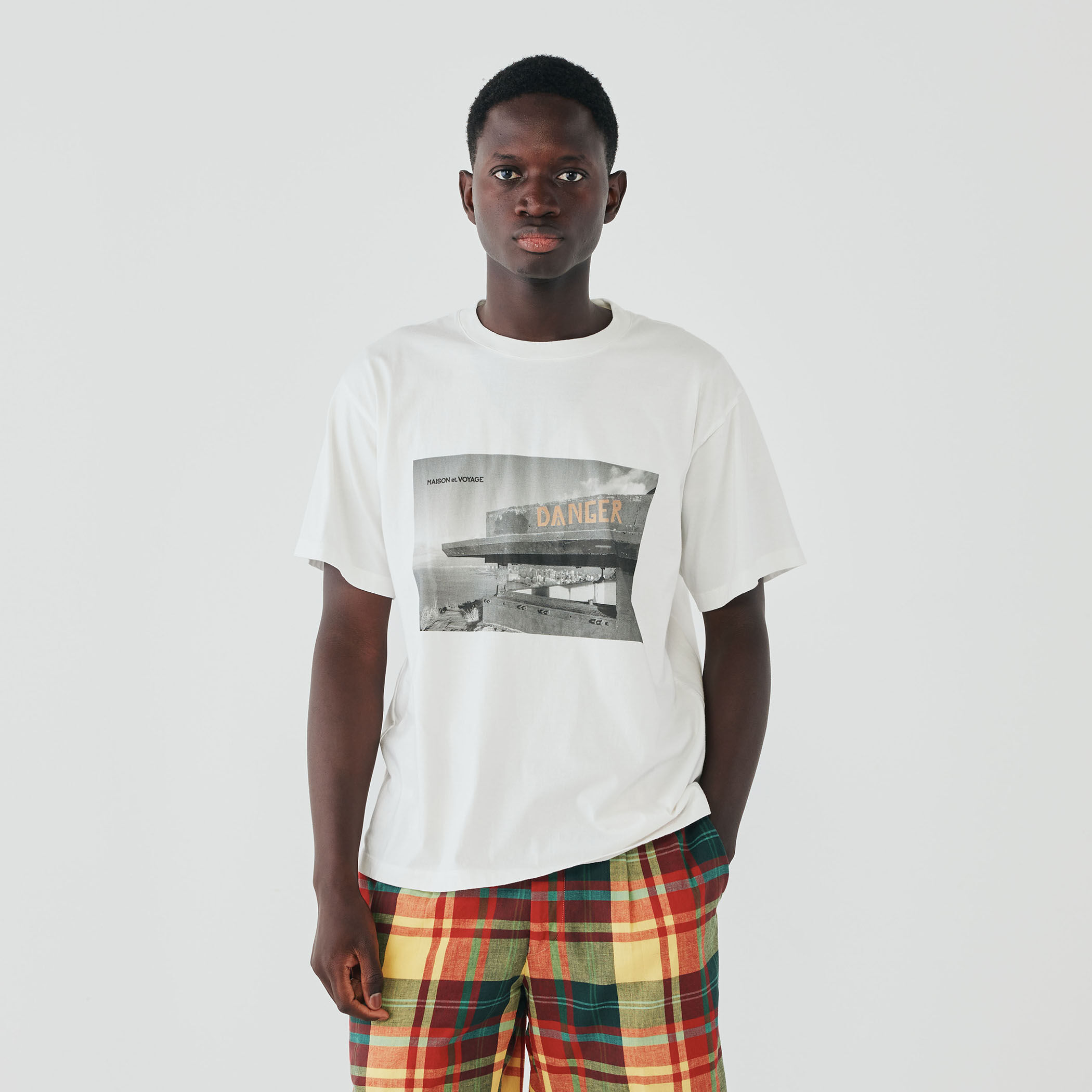 MAISON et VOYAGE コットン プリントTシャツ｜トゥモローランド 公式サイト