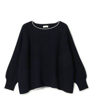 モスステッチ ワイドプルオーバー