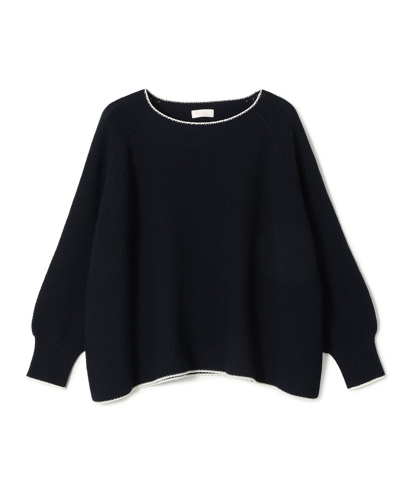 モスステッチ ワイドプルオーバー