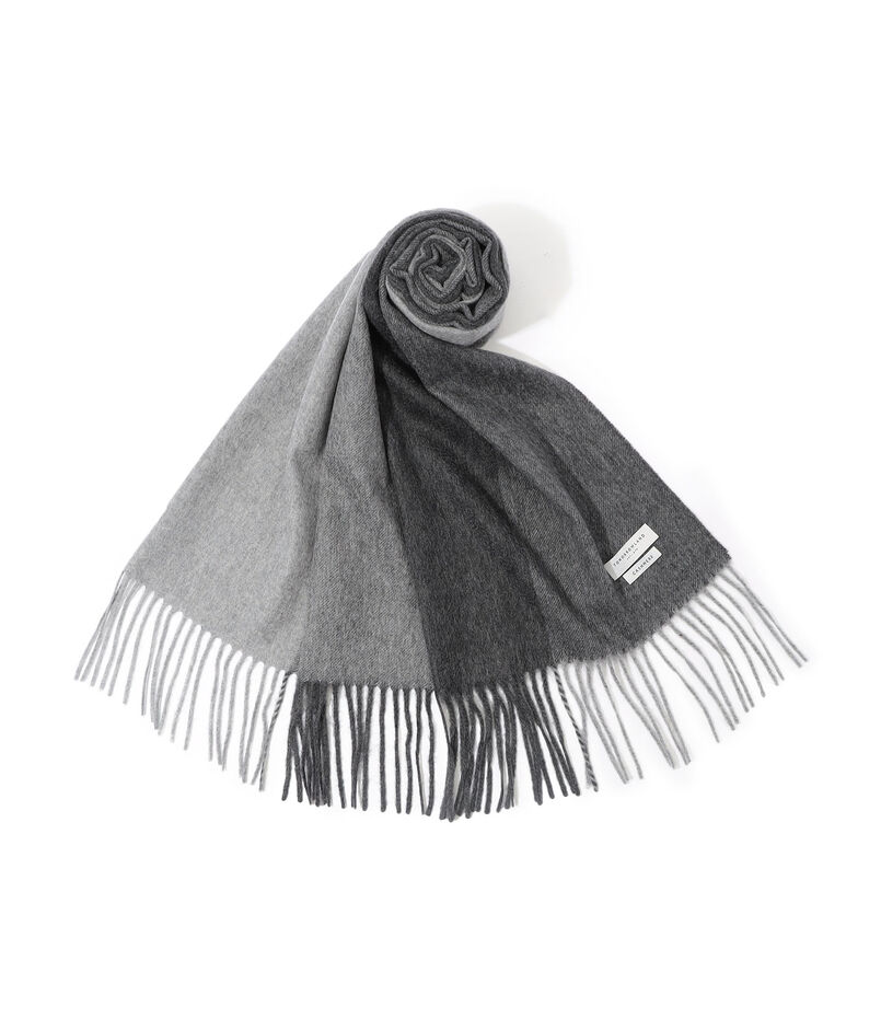 TOMORROWLAND カシミヤ パネルチェックマフラー