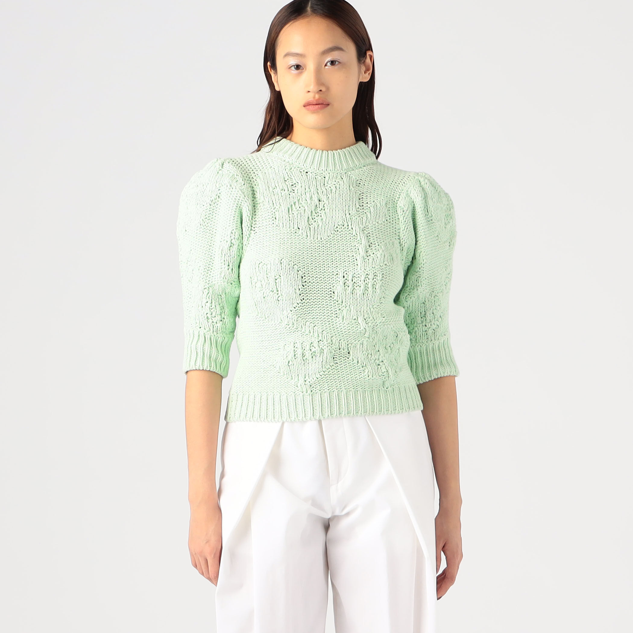 CECILIE BAHNSEN HODAYA KNIT TOP｜トゥモローランド 公式通販