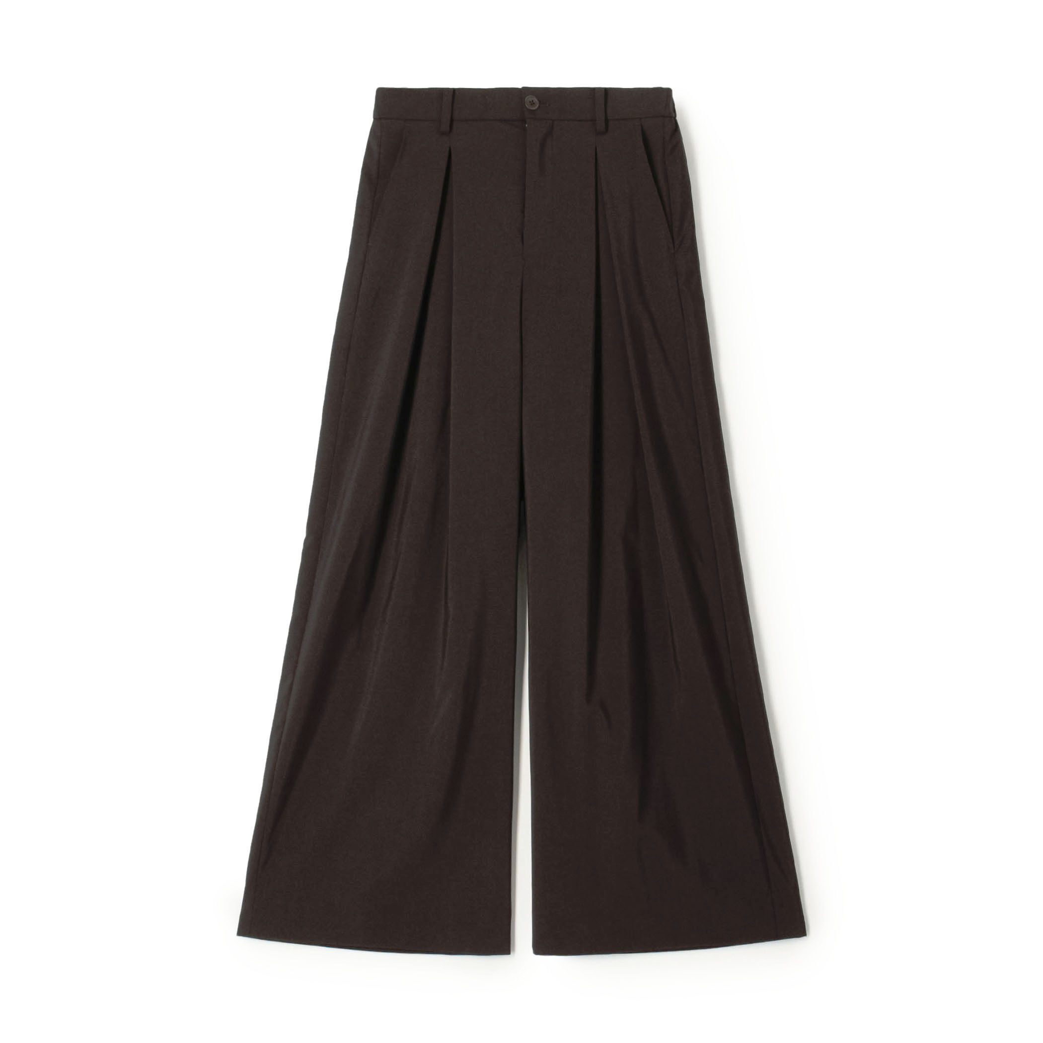 TOMORROWLAND .Ｂパンツ　新品未使用 セール】 ライトカルゼ ストレートパンツ （スラックス・ドレスパンツ