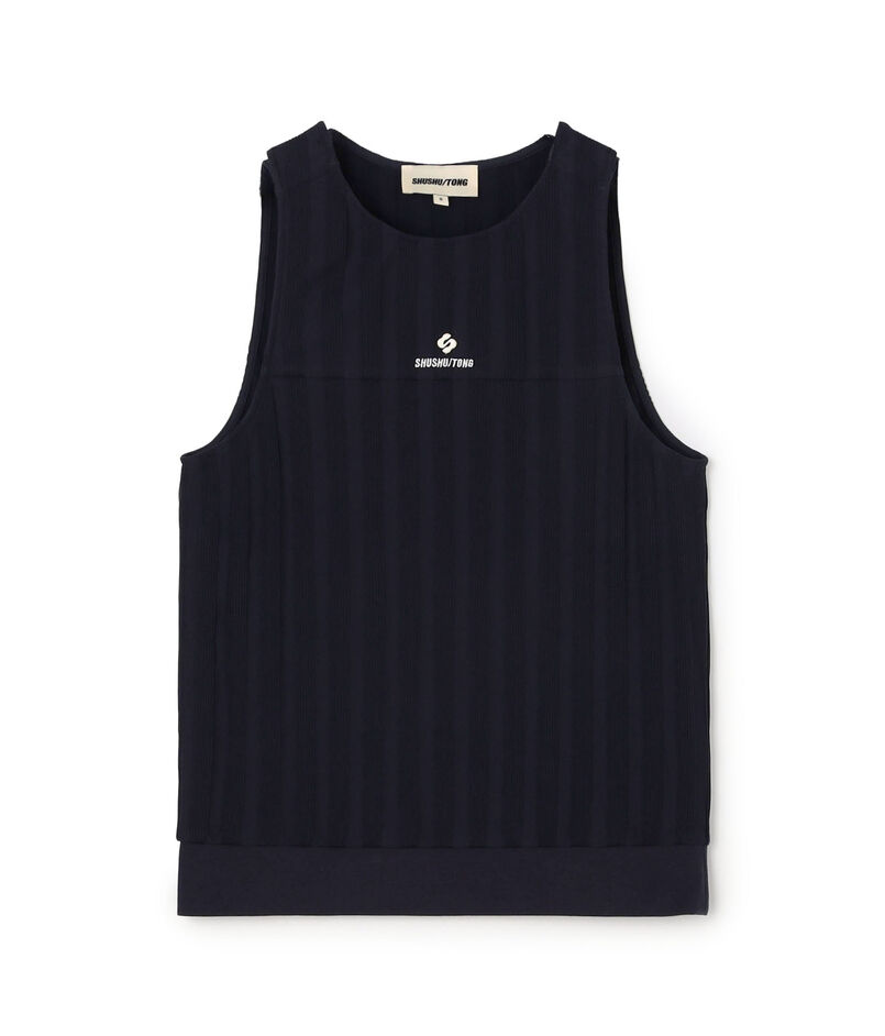 【別注】SHUSHU/TONG Logo Sleeveless Top スリーブレストップ