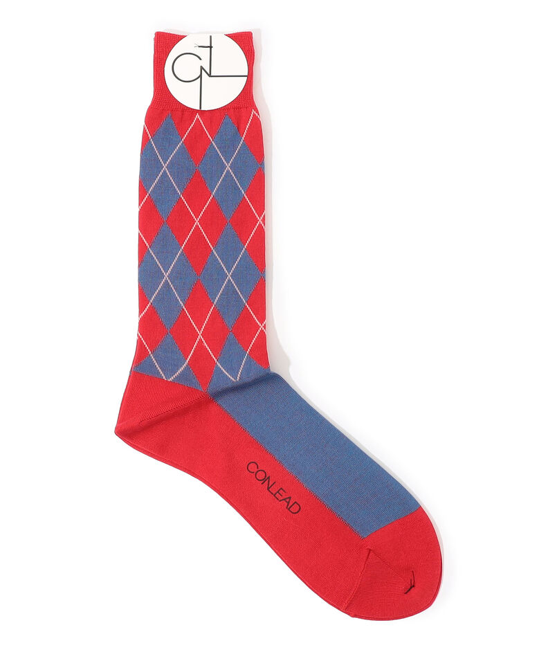 CONLEAD アーガイルソックス