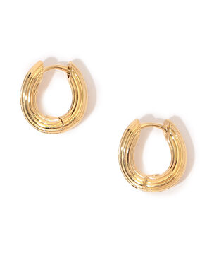 Otiumberg. twisted ridge フープピアス