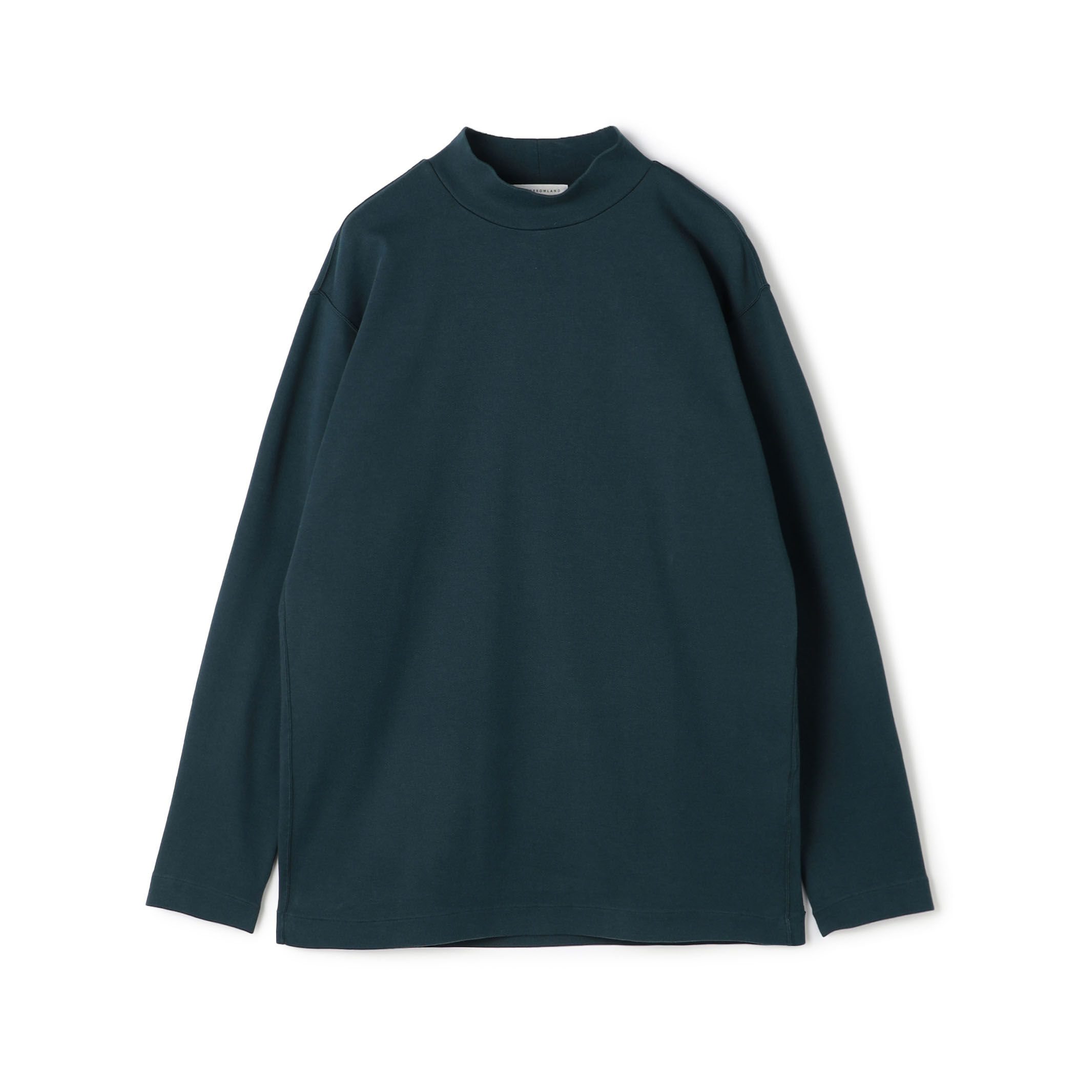 スビンコットンスムース ロングスリーブモックネック｜トゥモローランド 公式通販