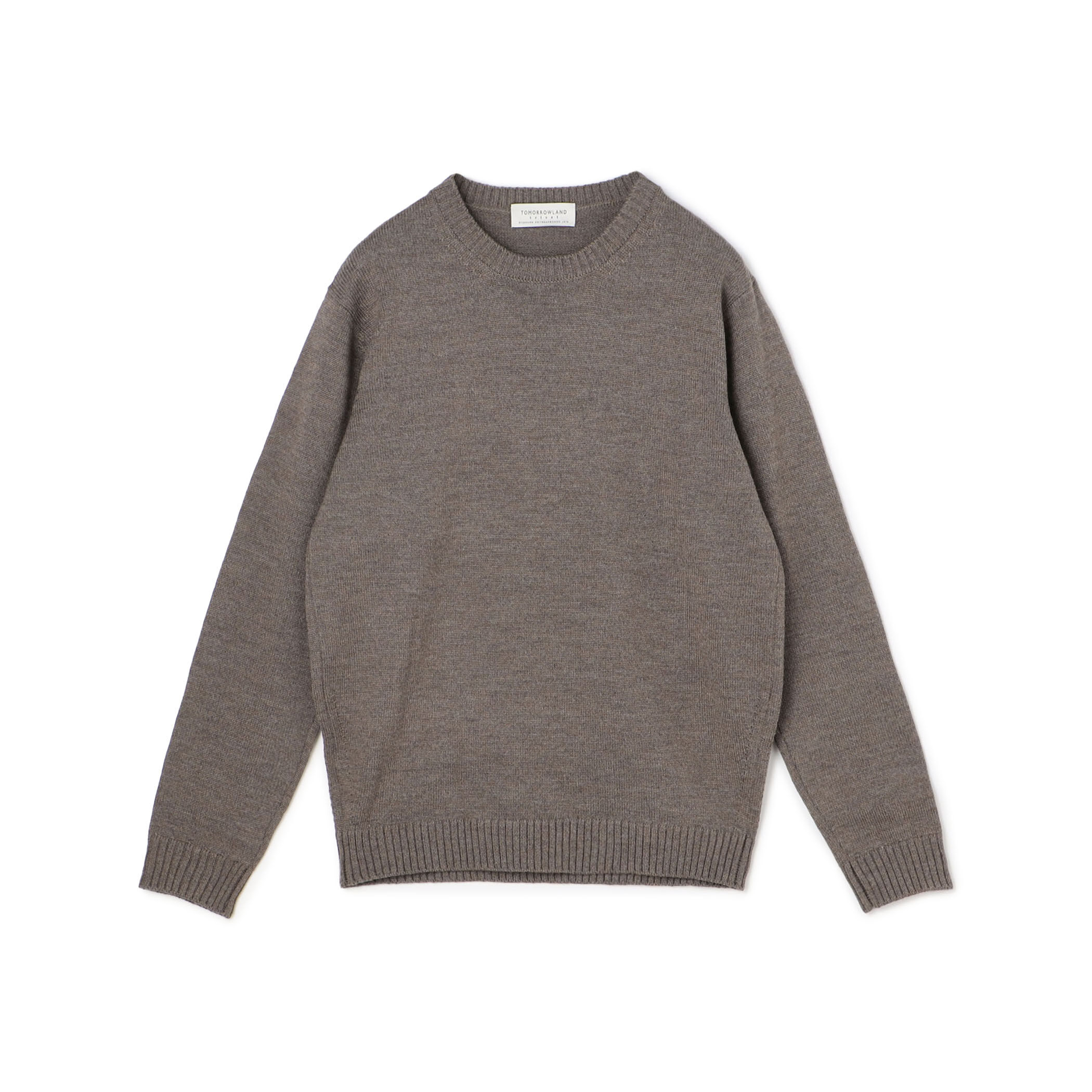 □TOMORROWLAND tricot メリノベーシック クルーネックプルオーバー
