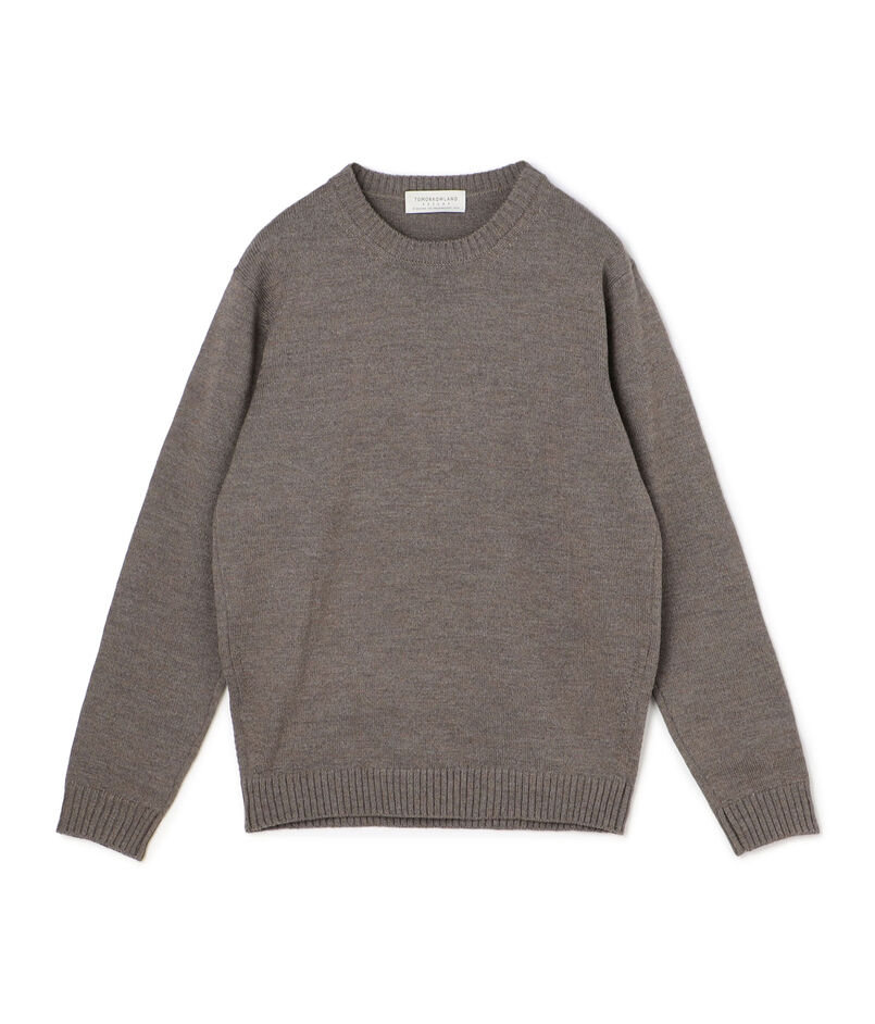 ■TOMORROWLAND tricot メリノベーシック クルーネックプルオーバー