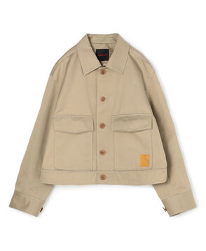 コットンツイル ショートブルゾン