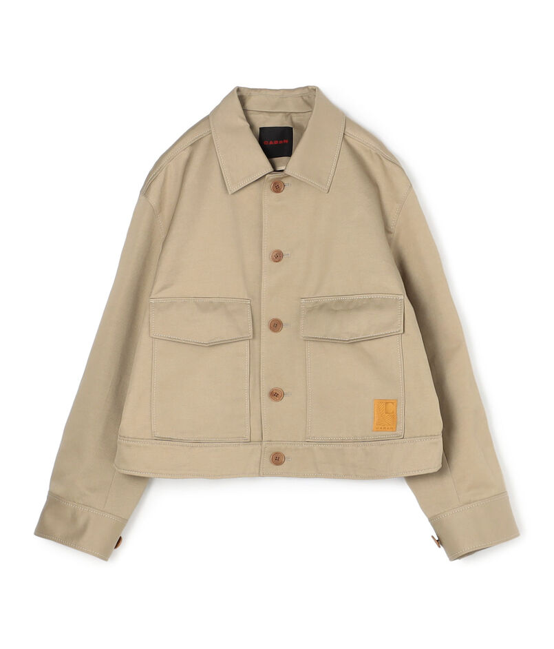 コットンツイル ショートブルゾン