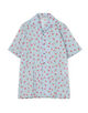 JIL SANDER SHIRT 223 コットンプリント オープンカラーシャツ
