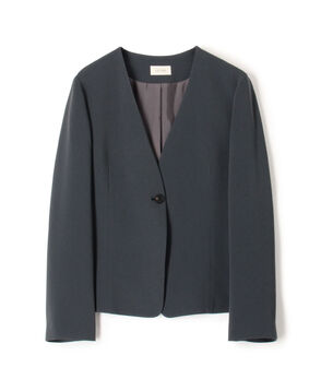 ライトダブルクロス ノーカラージャケット