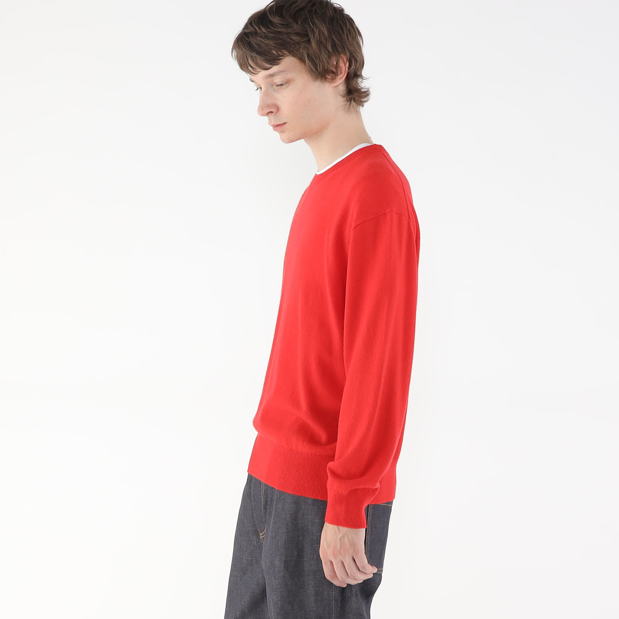 スコットランドカシミヤ クルーネックプルオーバー｜トゥモローランド