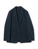 シルクスキン シングルブレステッド2Bシャツジャケット NOVARA