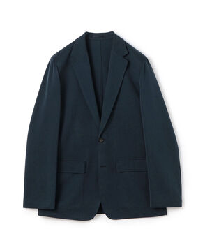 シルクスキン シングルブレステッド2Bシャツジャケット NOVARA