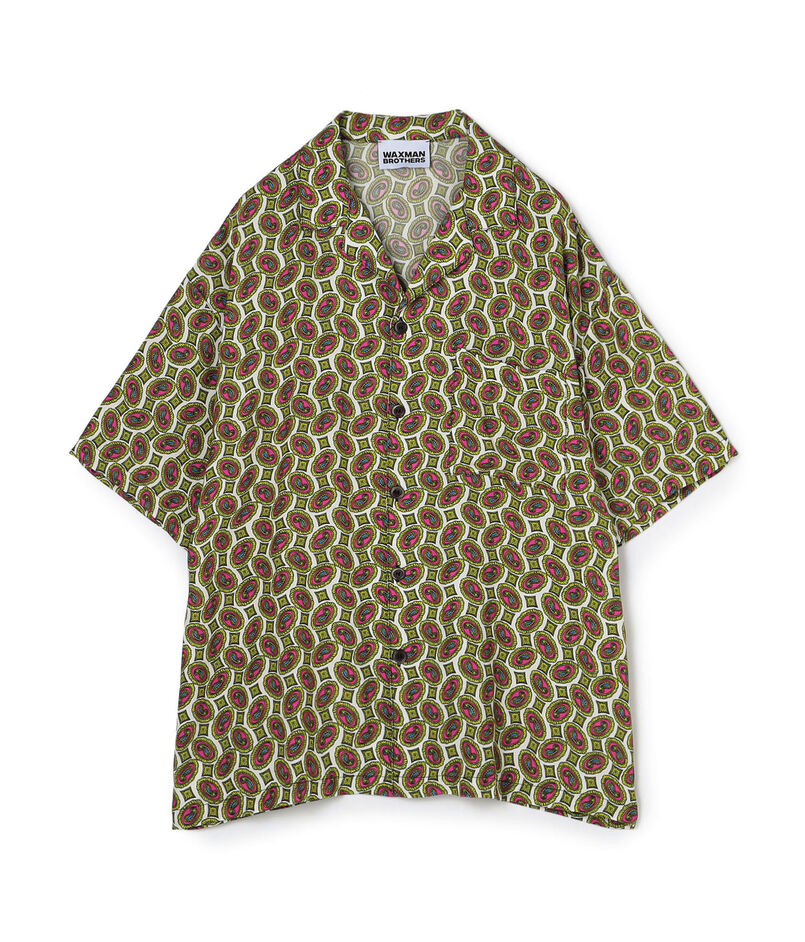 Waxman Brothers HAWAIIAN SHIRT レーヨン オープンカラーシャツ