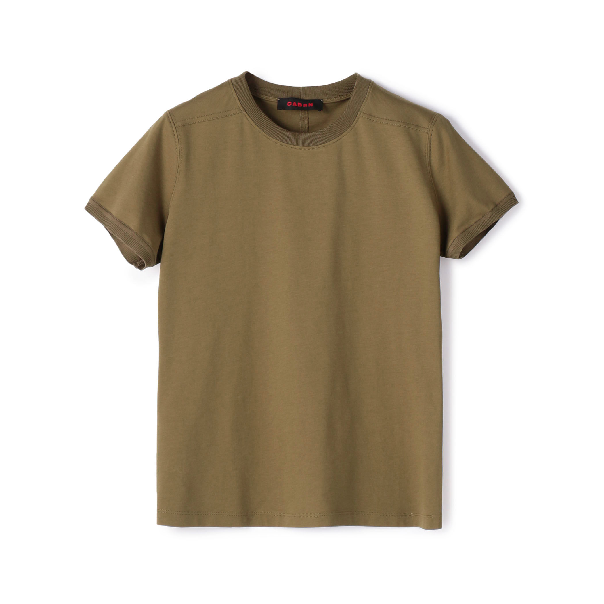 CABaN◆カットソー/FREE/コットン/WHT/無地/39-02-31-02001 CABaN ドライスビンコットン IBIZA プリントTシャツ