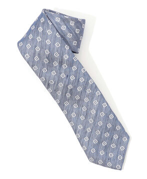 STEFANO BIGI シルクコットンリネン 小紋柄ネクタイ