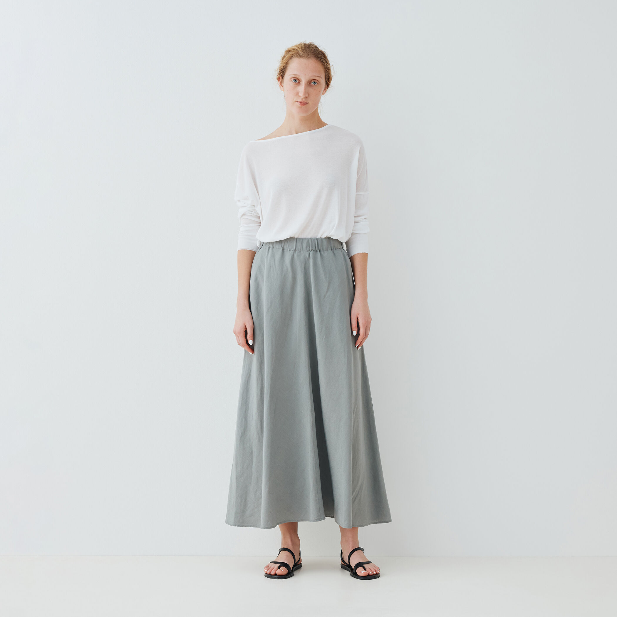 GALERIE VIE ウールジャージーコンビ ビルドネックプルオーバー GALERIE VIE（ギャルリー ヴィー）の「ウールジャージーコンビ ビルド