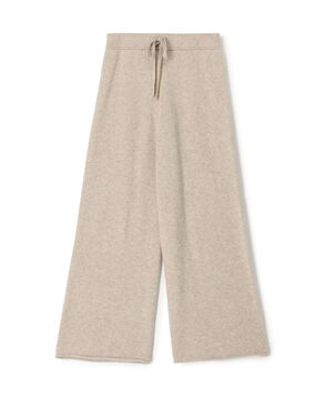 リサイクルカシミヤ ワイドレッグパンツ WRBC1135