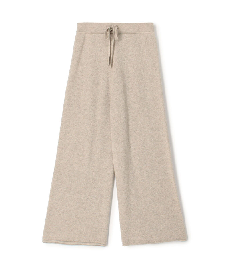 リサイクルカシミヤ ワイドレッグパンツ WRBC1135