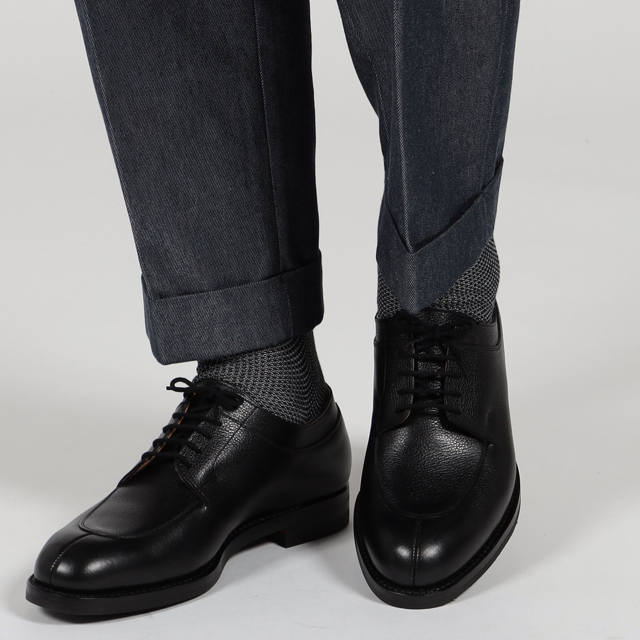 別注】 CROCKETT&JONES SHELTON5 グレインレザー Uチップ レザー