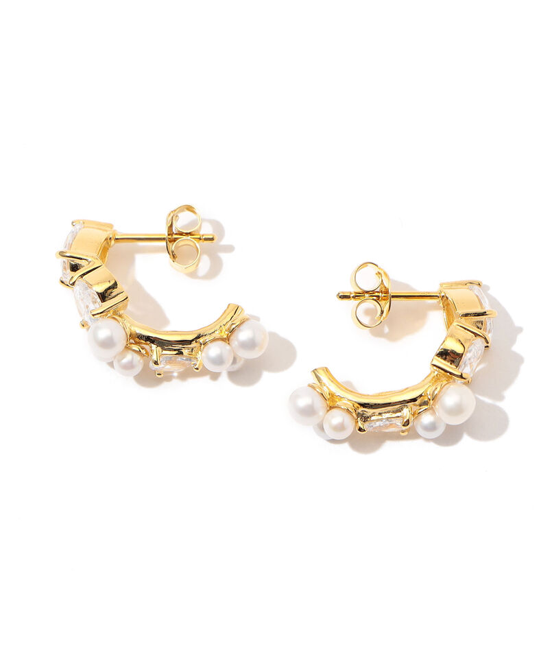 Completedworks chasing shadows Pearl earrings