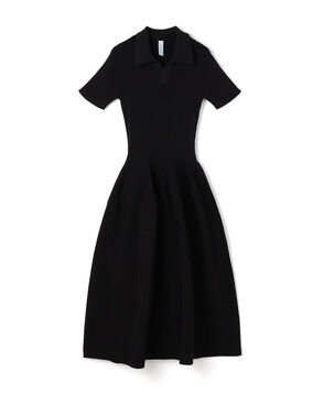 CFCL POTTERY GLITTER SHORT SLEEVE POLO DRESS ポロドレス