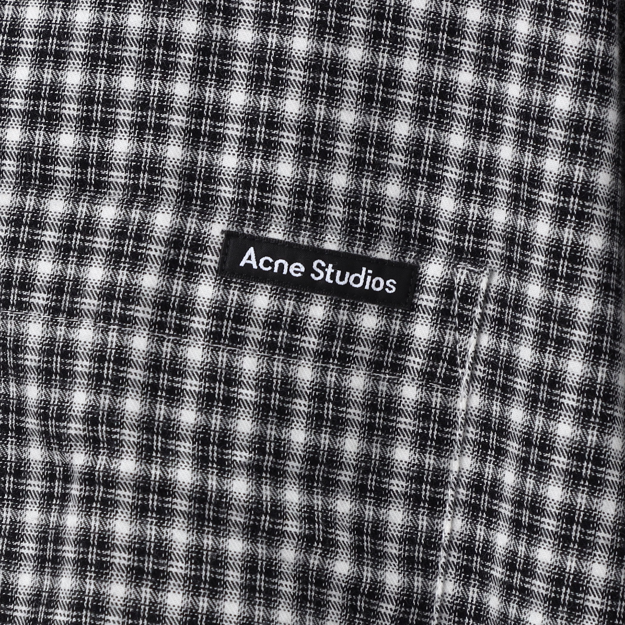 Acne Studios フランネルボタンアップシャツ｜トゥモローランド 公式サイト