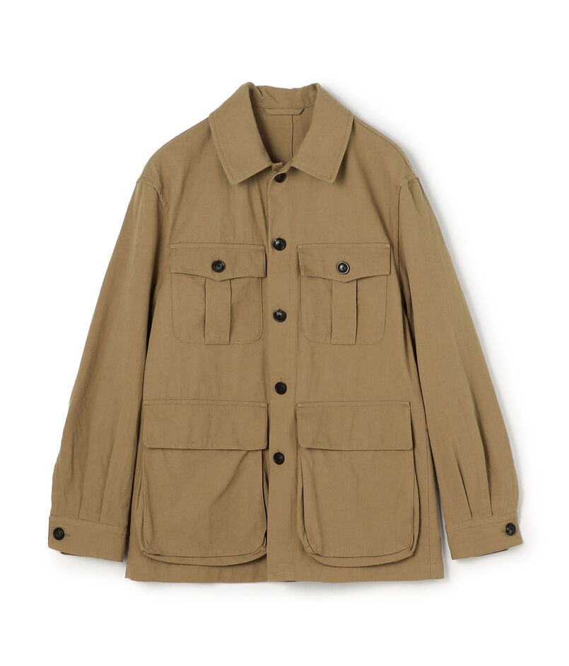 コットンヘンプチノ サファリジャケット