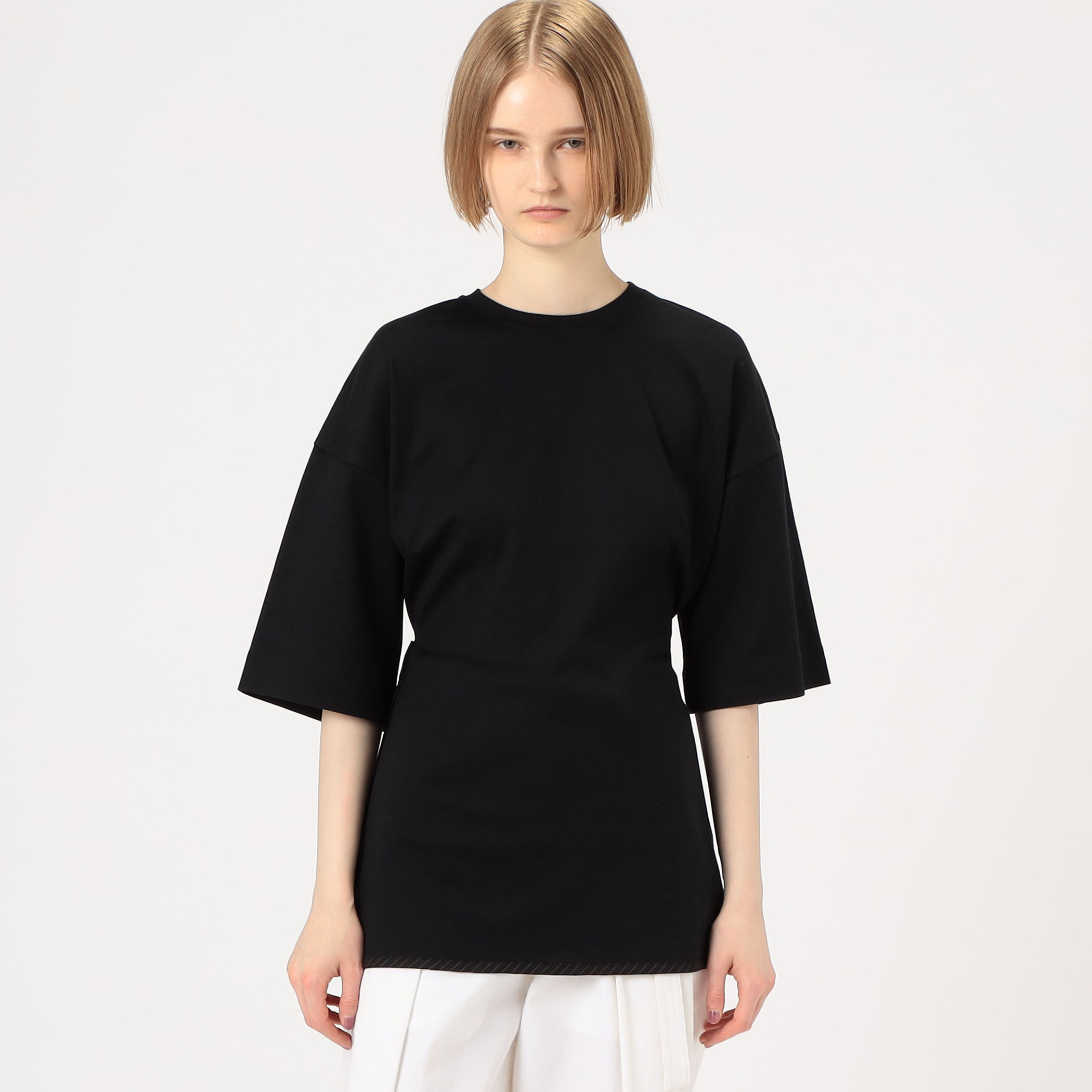 TOMO KOIZUMI ブラックフリルTシャツ　MA128 Amazon.co.jp: トモコイズミ フリル Tシャツ TOMO KOIZUMI