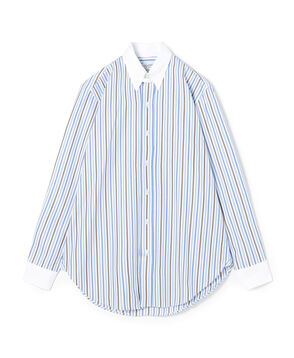 EASTMOND APPAREL コットン タブカラー ロングスリーブクレリックシャツ