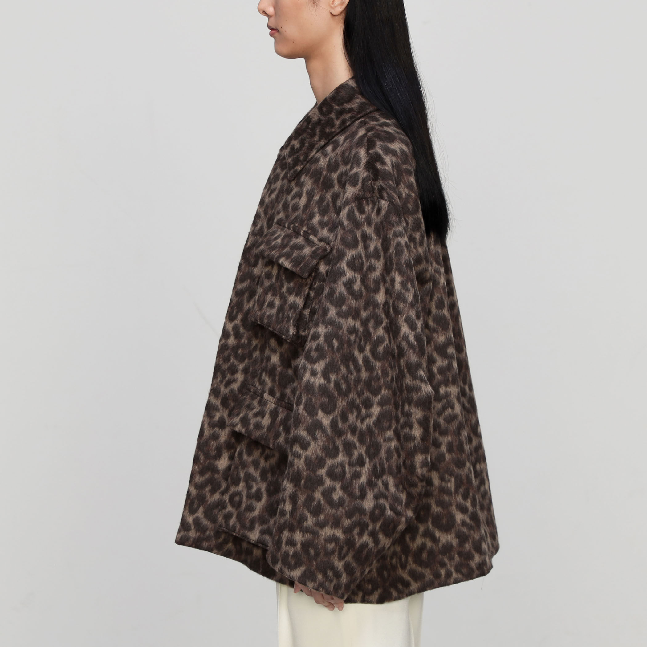 レオパードジャカード 4ポケットブルゾン｜トゥモローランド 公式通販