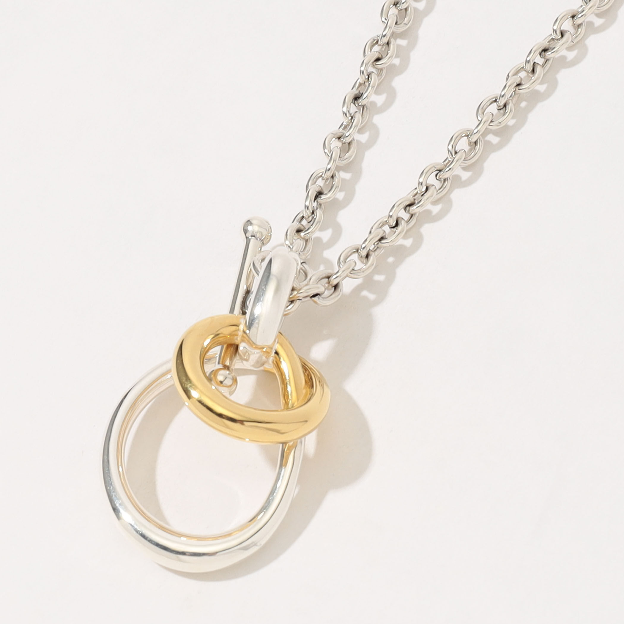 別注】PHILIPPE AUDIBERT Double Circle ネックレス