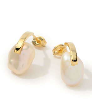 【別注】januka バロックパールピアス